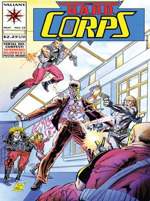 cover image of H.A.R.D. Corps (1992), Issue 12